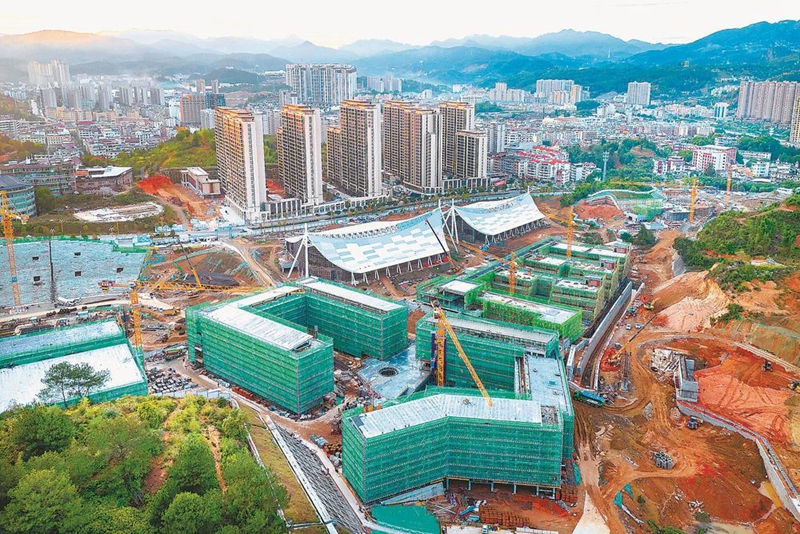 德化县龙浔镇霞田文体园项目加紧建设 - 憨鼠网