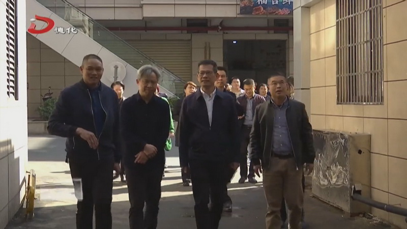 县委书记调研文明城市创建工作 - 憨鼠网