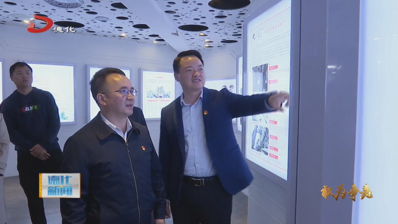 县领导调研国企党建工作 - 憨鼠网