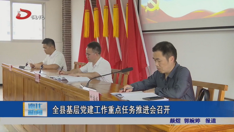 全县基层党建工作重点任务推进会召开 - 憨鼠网