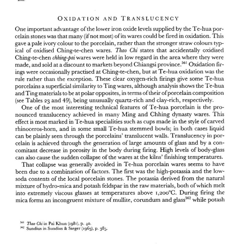 外国人眼中的“中国白”|德化白瓷的瓷土特性、生产制作及其它——李约瑟《中国科学技术史》中的德化白瓷（六） - 憨鼠网