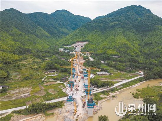 政永高速德化段建设正酣 - 憨鼠网