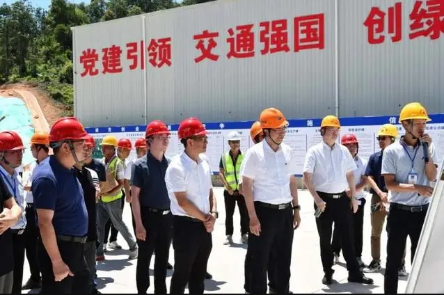 省高指领导调研政永高速德化段项​目 - 憨鼠网