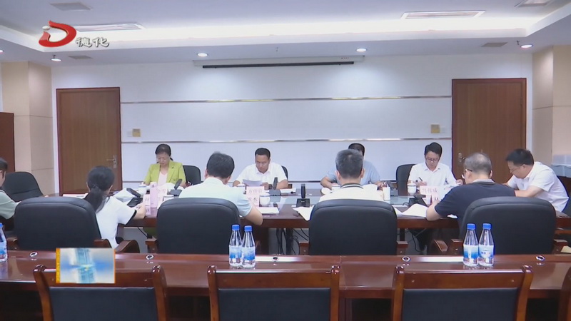 县政府党组班子省委巡视整改专题民主生活会召开 - 憨鼠网