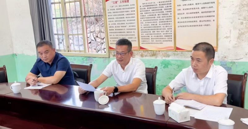 县委书记黄文捷到汤头乡调研主题教育开展及乡村振兴、农村养老工作 - 憨鼠网