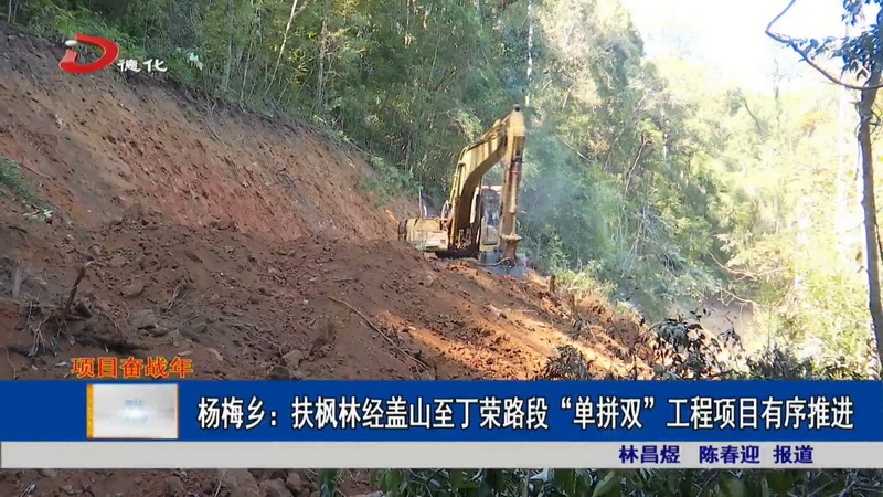 杨梅乡：扶枫林经盖山至丁荣路段“单拼双”工程项目有序推进 - 憨鼠网