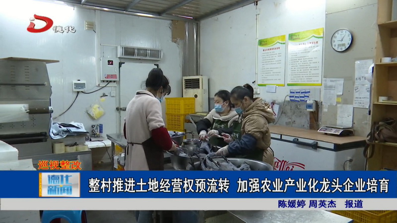 整村推进土地经营权预流转 加强农业产业化龙头企业培育 - 憨鼠网