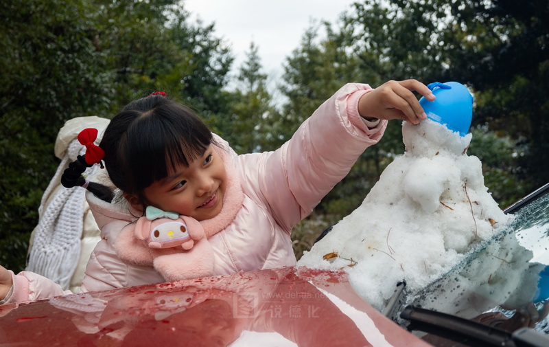 “车载小雪人”成标配，画面太欢乐 - 憨鼠网