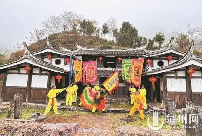 德化云溪村：“南狮狂舞”闹元宵 - 憨鼠网