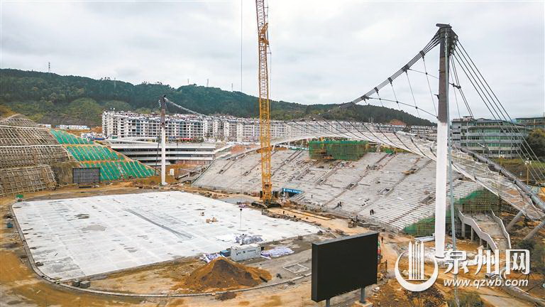 德化霞田文体园体育场 预计7月完工 - 憨鼠网