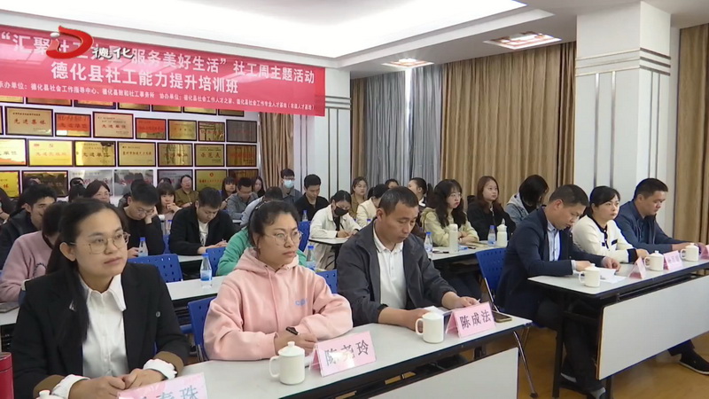 社工周主题活动暨社工能力提升培训班举行 - 憨鼠网