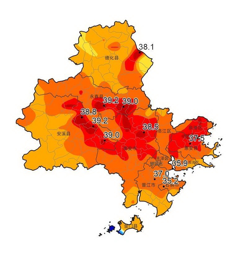 全市各地37℃+扎堆 高温“持久战”开启 - 憨鼠网