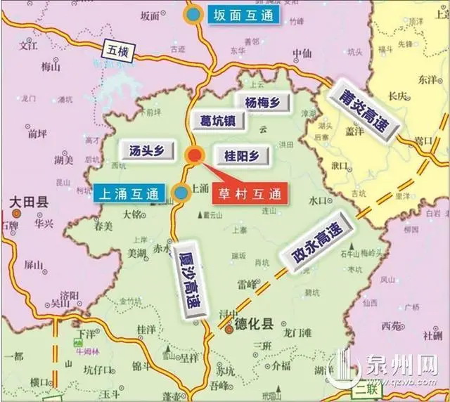 沙厦高速德化段将新增一互通 附近乡镇出行更便捷 - 憨鼠网