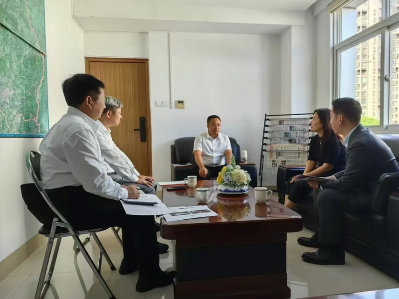 香港贸发局福建代表一行到我县开展走访调研 - 憨鼠网