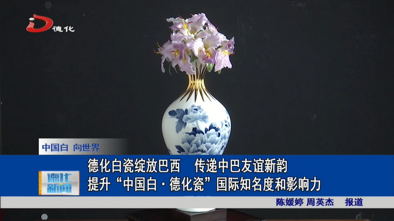 德化白瓷绽放巴西 传递中巴友谊新韵提升“中国白·德化瓷”国际知名度和影响力 - 憨鼠网
