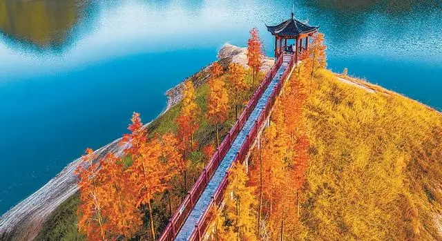 德化县龙门滩水利风景区成当地网红打卡点 - 憨鼠网