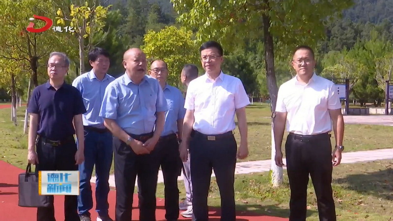 县长吴志朴到美湖镇调研 - 憨鼠网
