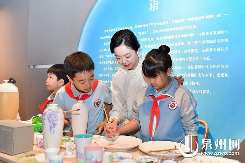 “中国白·德化瓷”走进中国妇女儿童博物馆 - 憨鼠网