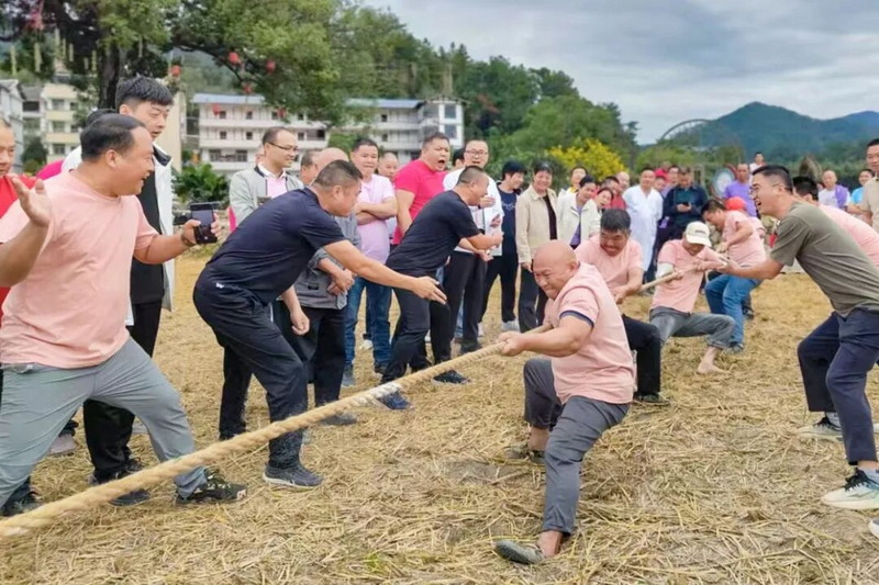 绳聚民心 田绽活力 —— 南埕镇“村拔”赛事绘就文体旅融合新图景 - 憨鼠网