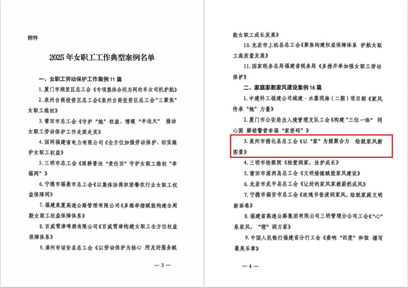 我县总工会一案例入选省级工作典型案例 - 憨鼠网