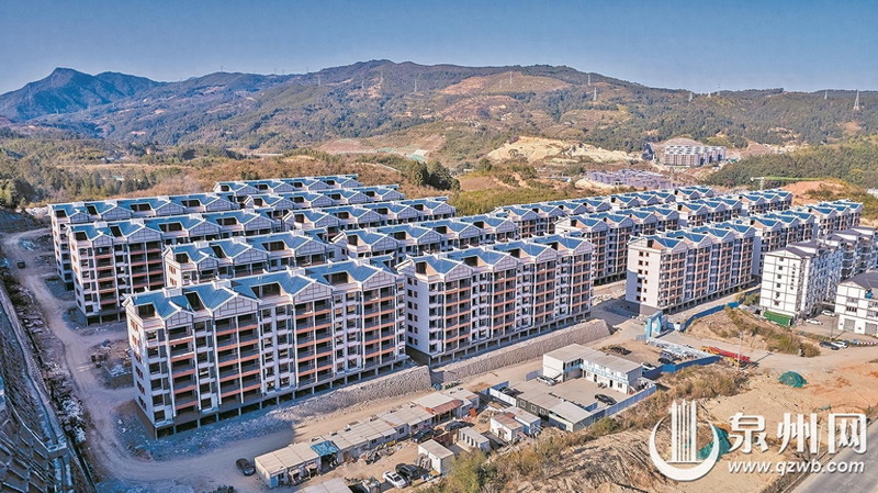 雷峰镇蕉溪安置小区建设稳步推进 - 憨鼠网