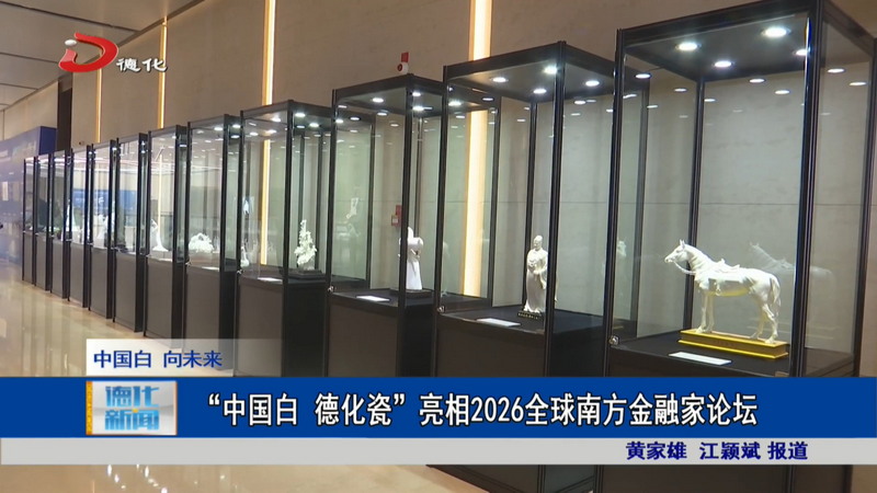 “中国白 德化瓷”亮相2026全球南方金融家论坛 - 憨鼠网
