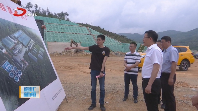 县长吴志朴调研重点项目建设工作 - 憨鼠网