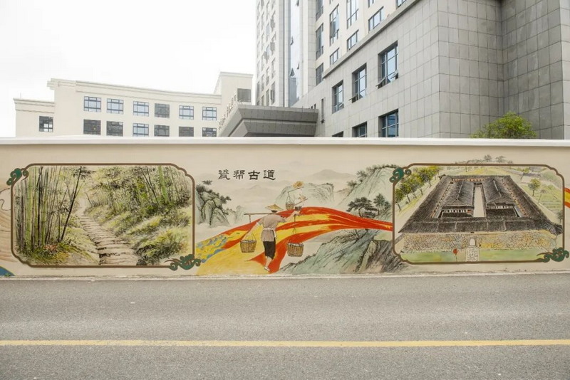 一墙阅尽千年瓷韵 德化三班陶瓷文化墙绘全新亮相 - 憨鼠网