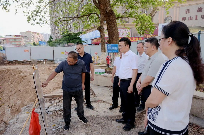 县长吴志朴检查防汛防台风工作 - 憨鼠网