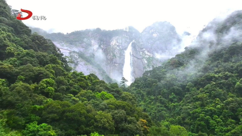 一山揽双景 岱仙瀑布云海同框入画 - 憨鼠网
