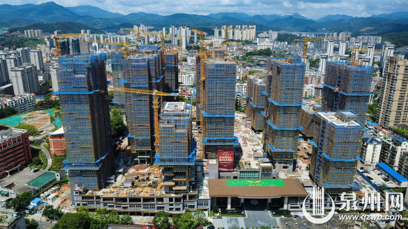 笔石山老旧城区改造项目建设即将全面结构封顶 - 憨鼠网