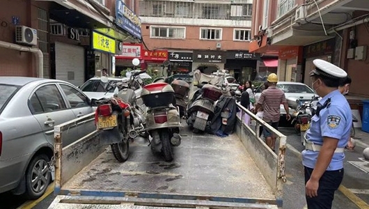 德化交警开展无牌、遮牌等车辆专项整治行动 - 憨鼠网