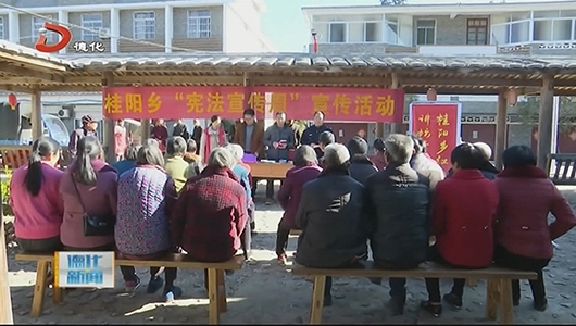 桂阳乡开展“宪法宣传周”微宣讲活动 - 憨鼠网
