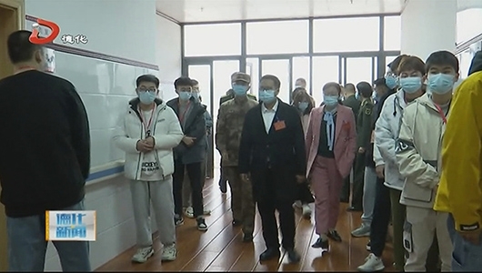 县长检查指导征兵体检工作 - 憨鼠网