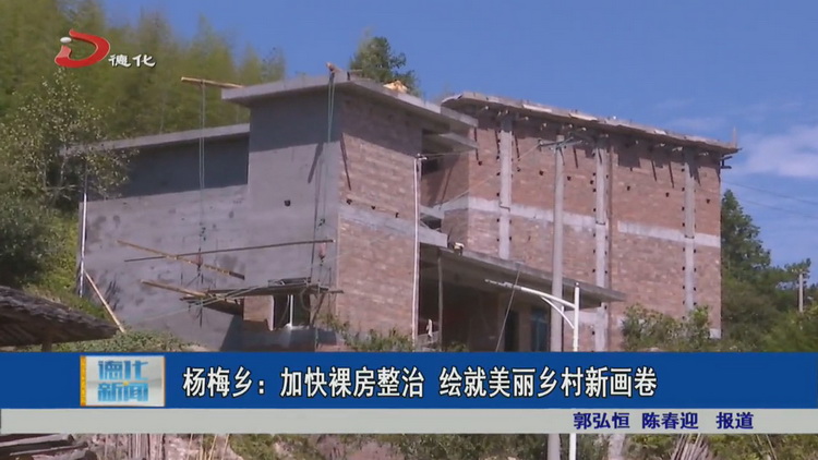 杨梅乡：加快裸房整治 绘就美丽乡村新画卷 - 憨鼠网