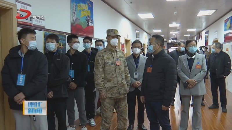 县长检查指导征兵体检工作 - 憨鼠网