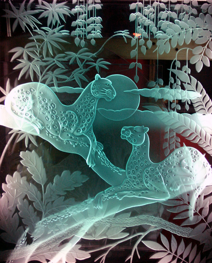 精美的玻璃雕刻作品（陶瓷设计参考） - 德化论坛