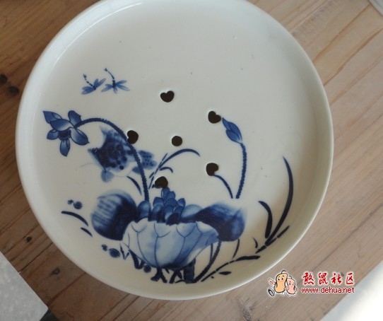 青花瓷茶盘茶具 - 德化论坛
