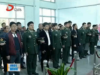 因公牺牲战士苏银鸿追悼会在县殡仪馆举行[视] - 憨鼠网