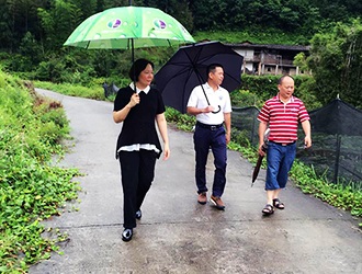 县委常委、纪委书记林明义检查盖德镇防汛工作 - 憨鼠网