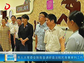 市人大常委会到德化调研县法院民商事审判工作[视] - 憨鼠网