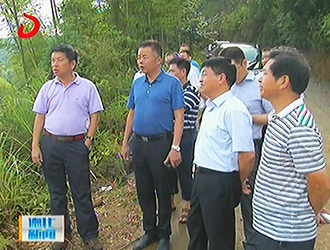 市水利局现场视察彭村水库建设工作[视] - 憨鼠网