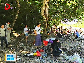 南埕镇：整治野外乱扔垃圾、野外用火行为[视] - 憨鼠网