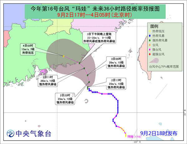 台风“玛娃”强度升级 于3日登陆 - 憨鼠网