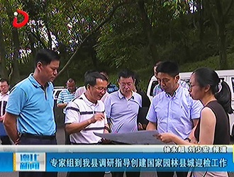 专家组到德化县调研指导创建国家园林县城迎检工作[视] - 憨鼠网