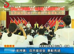 龙浔镇：召开座谈会 表彰先进[视] - 憨鼠网