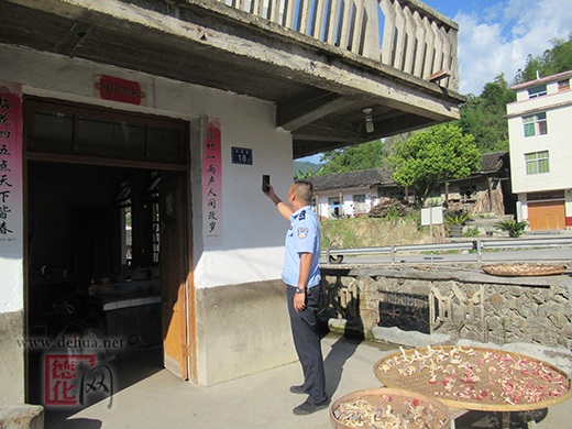汤头派出所开展标准地址二维码管理实地抽查工作 - 憨鼠网