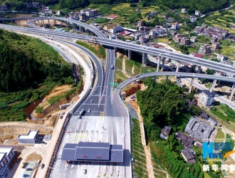 航拍：厦沙高速公路泉州德化段基本完工即将通车 - 憨鼠网