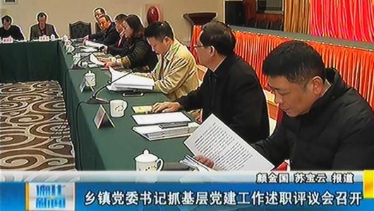 乡镇党委书记抓基层党建工作述职评议会召开 - 憨鼠网