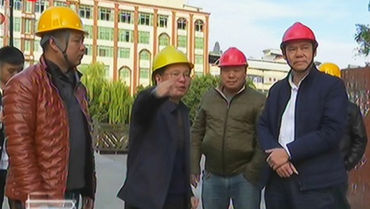 县领导检查第四季度安全生产工作 - 憨鼠网
